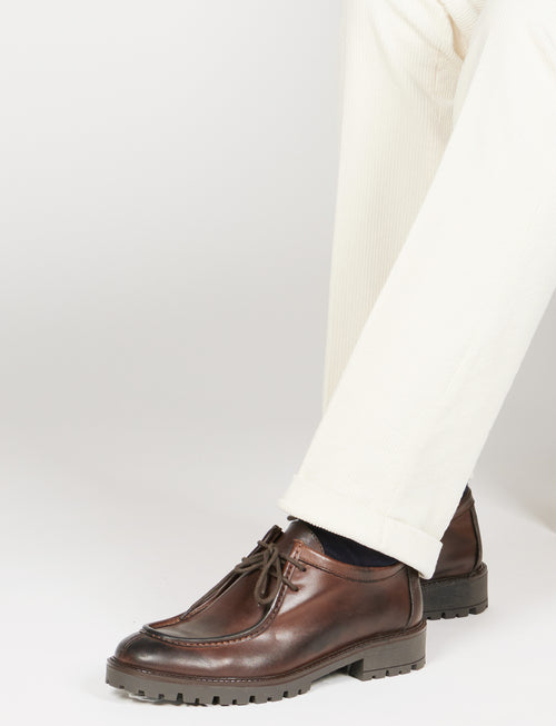 Pantaloni in velluto a coste |Colore:Panna