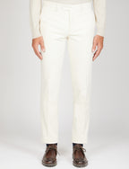 Pantaloni in velluto a coste |Colore:Panna