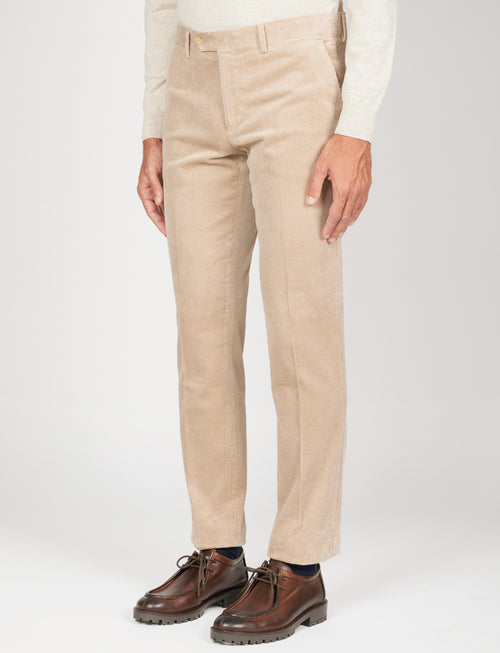 Pantaloni in velluto a coste |Colore:Beige
