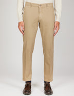Pantaloni in twill di cotone |Colore:Beige