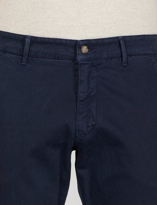 Pantaloni in twill di cotone |Colore:Blu