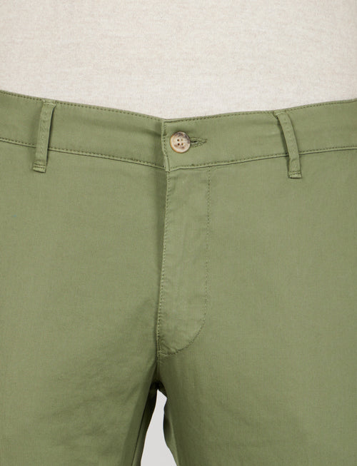 Pantaloni in cotone piqué|Colore:Salvia