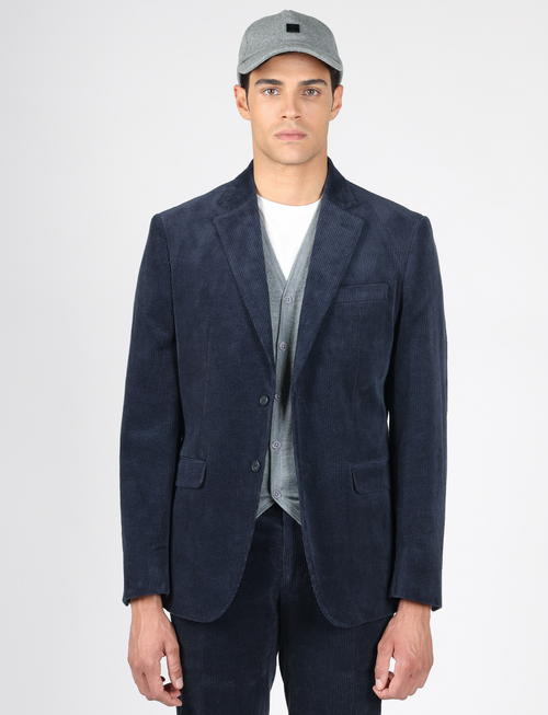 Giacca in velluto a coste |Colore:Blu