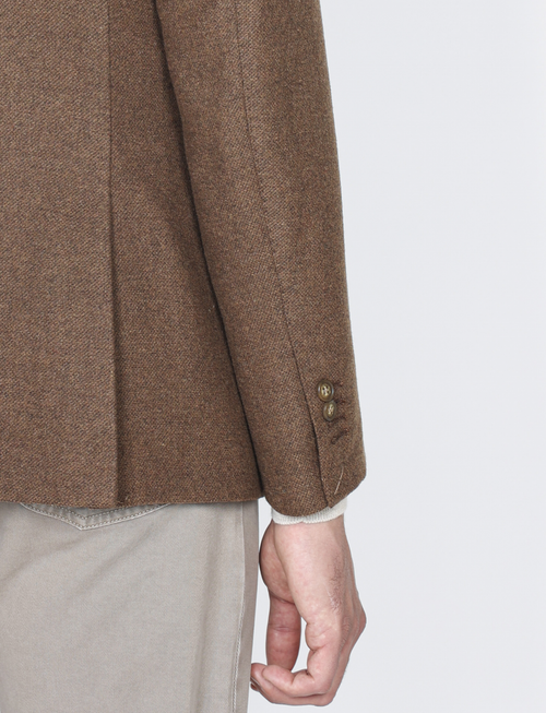 Giacca in lana dobby melange |Colore:Coccio