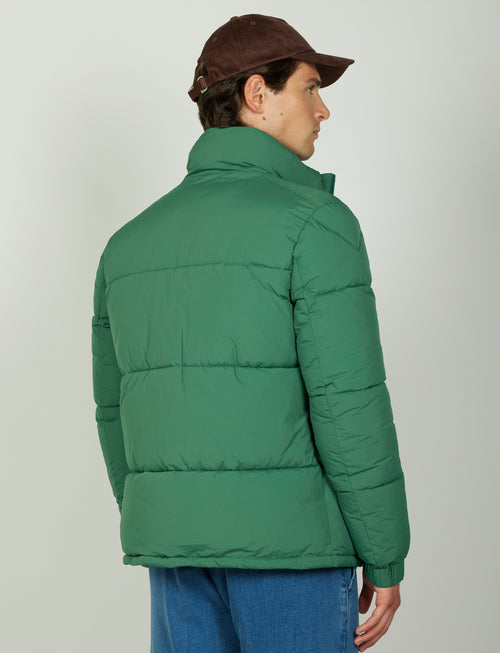 Giubbino trapuntato in nylon |Colore:Verde