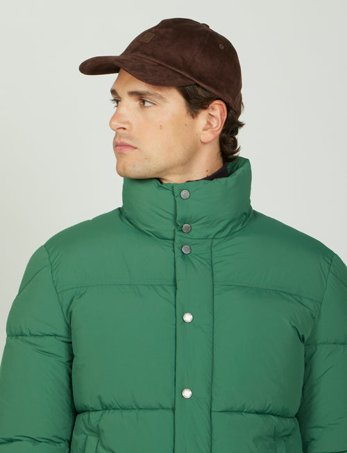 Giubbino trapuntato in nylon |Colore:Verde