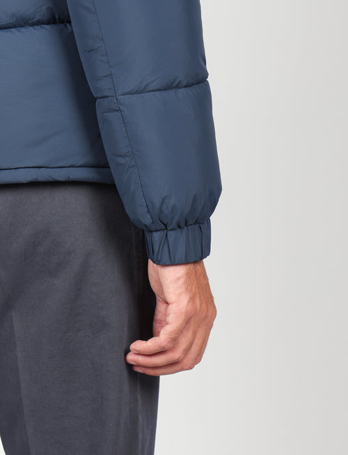 Giubbino trapuntato in nylon |Colore:Blu