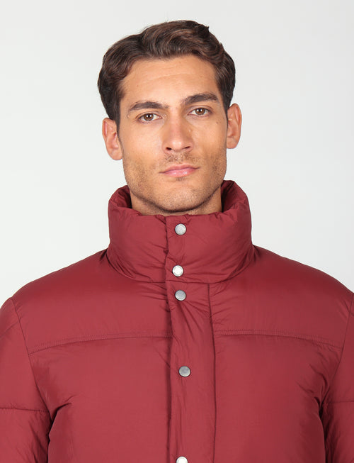 Giubbino trapuntato in nylon |Colore:Bordo