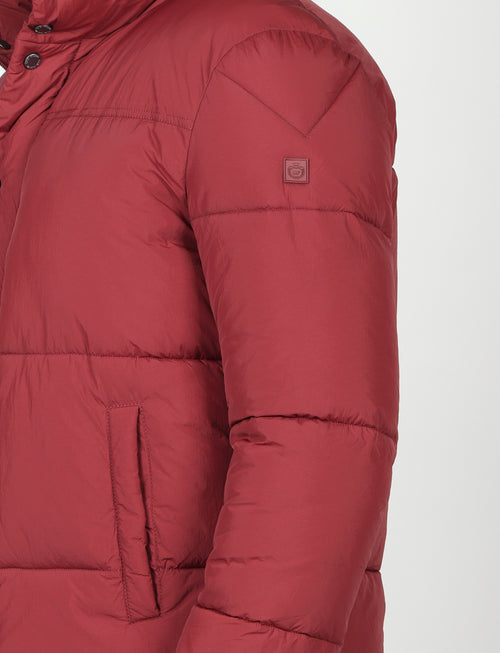 Giubbino trapuntato in nylon |Colore:Bordo