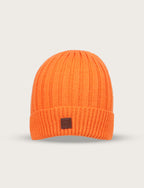 Cappello in maglia a coste |Colore:Arancio