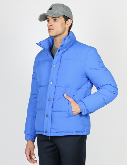 Giubbino trapuntato in nylon |Colore:Royal
