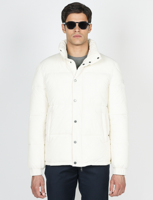 Giubbino trapuntato in nylon |Colore:Panna
