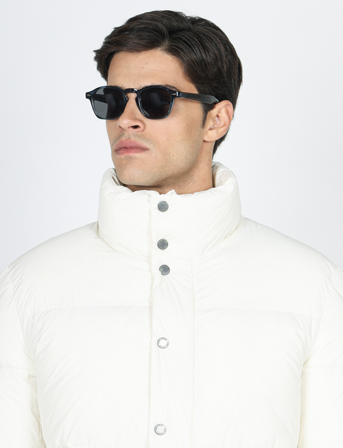 Giubbino trapuntato in nylon |Colore:Panna