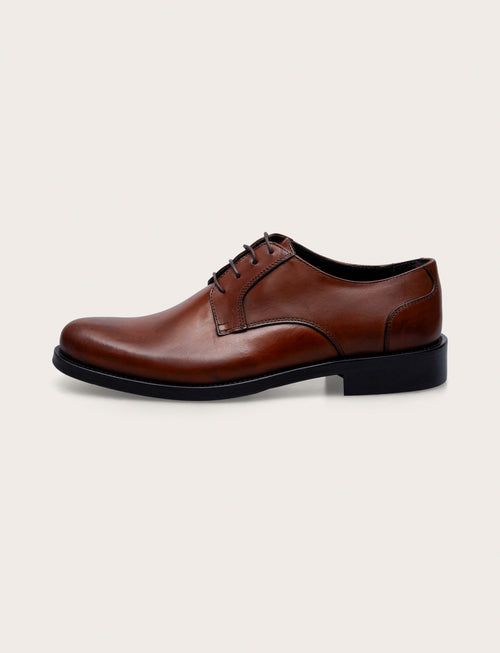 Scarpe derby in pelle crust luigi fusaro