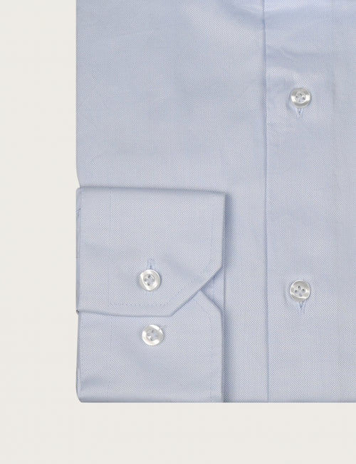 Camicia oxford in puro cotone |Colore:Celeste