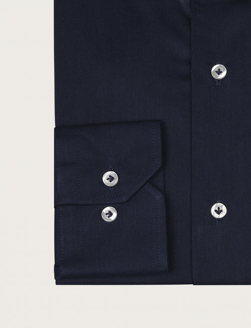 Camicia in twill 100% cotone luigi fusaro