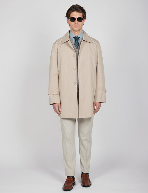 Trench tecnico con pettorina rimovibile |Colore:Beige