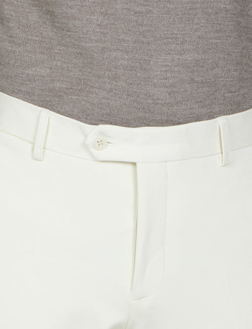 Abito in maglia tinta unita |Colore:Panna