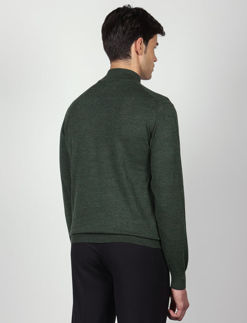 Lupetto in lana merinos|Colore:Verde