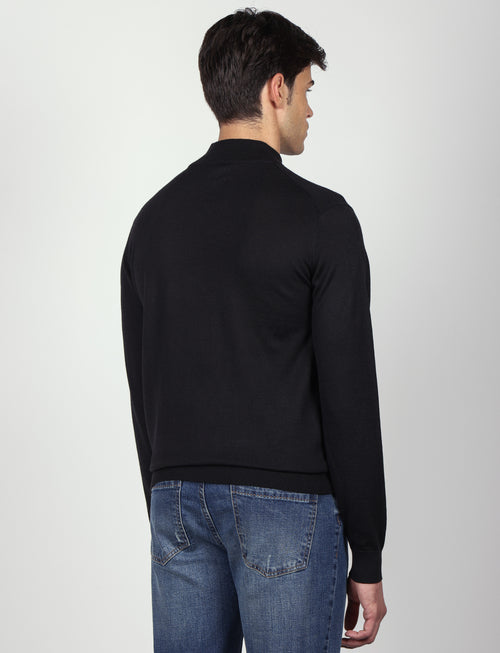 Lupetto in lana merinos|Colore:Nero