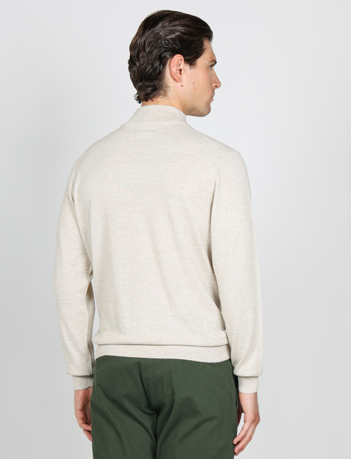 Lupetto in lana merinos|Colore:Panna
