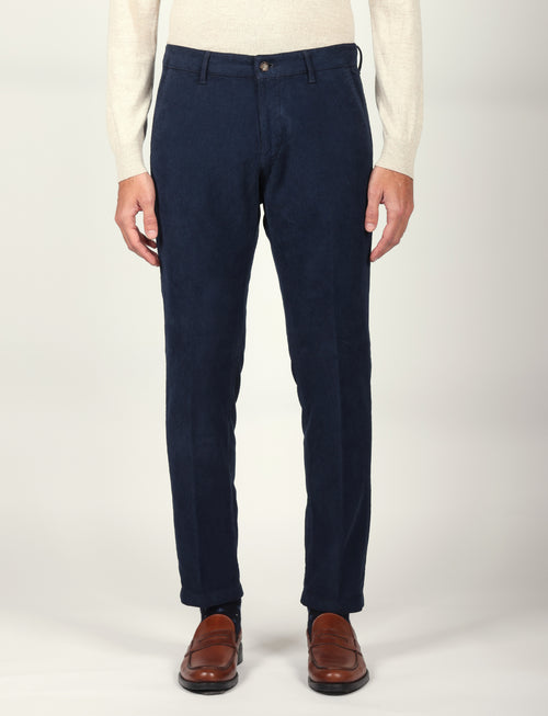 Pantalone in fustagno dobby Luigi Fusaro