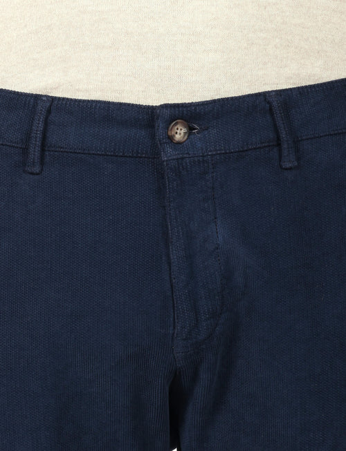 Pantalone in fustagno dobby Luigi Fusaro