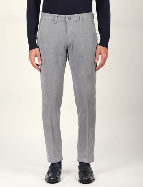 Pantalone in fustagno dobby Luigi Fusaro