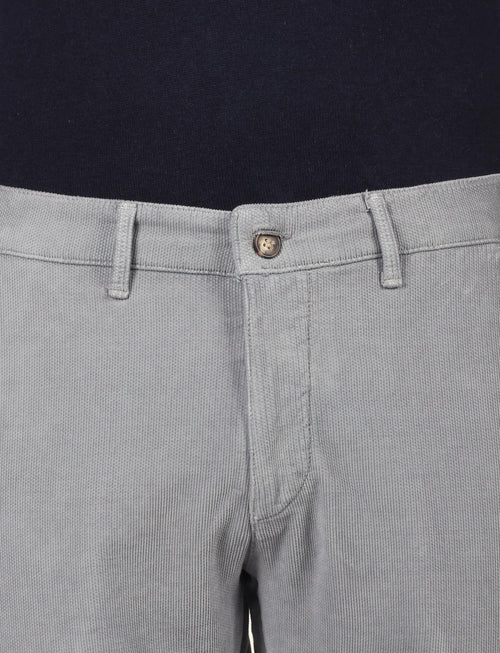 Pantalone in fustagno dobby Luigi Fusaro