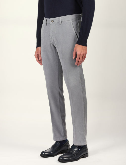 Pantalone in fustagno dobby Luigi Fusaro
