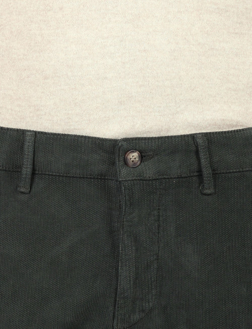 Pantalone in fustagno dobby Luigi Fusaro