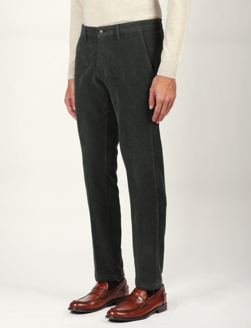Pantalone in fustagno dobby Luigi Fusaro