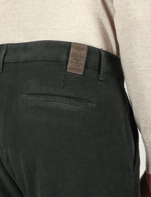 Pantalone in fustagno dobby Luigi Fusaro