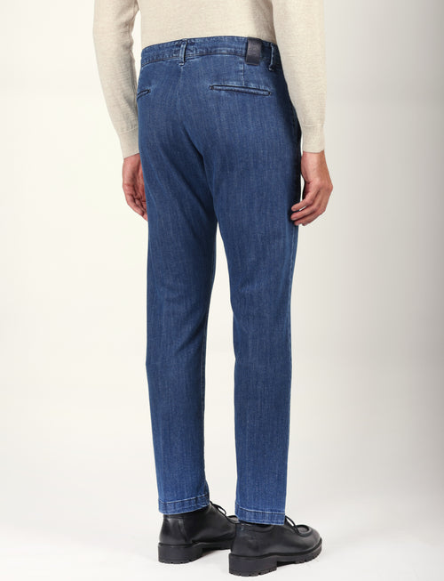 Jeans in cotone stretch |Colore:Lavaggio chiaro