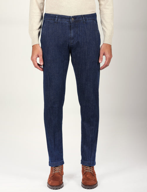 Jeans in cotone stretch |Colore:Lavaggio scuro