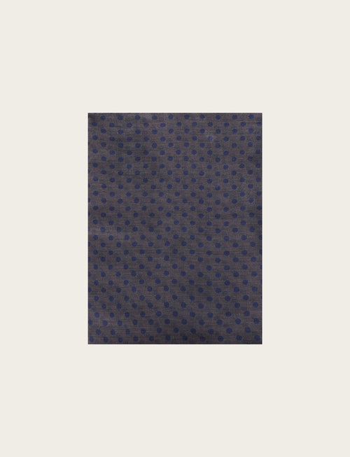 Sciarpa fantasia micro pois regolari|Colore:Grigio