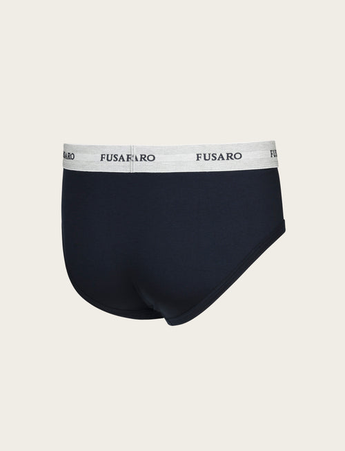 Tris slip in cotone elasticizzato luigi fusaro
