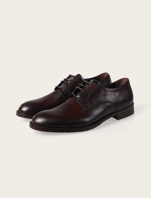 Scarpe derby in pelle crust luigi fusaro