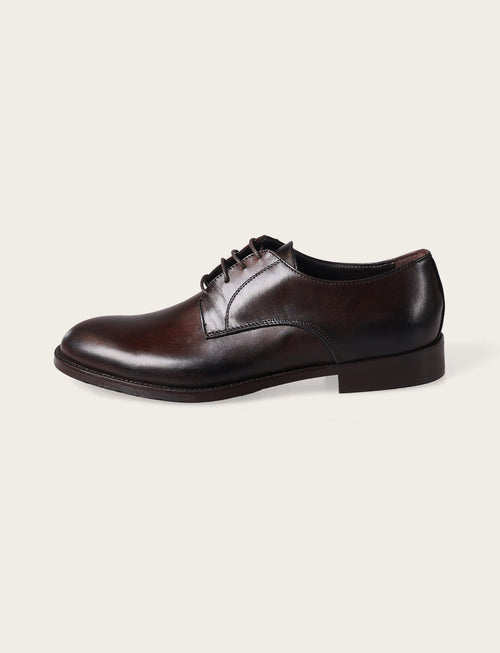 Scarpe derby in pelle crust luigi fusaro