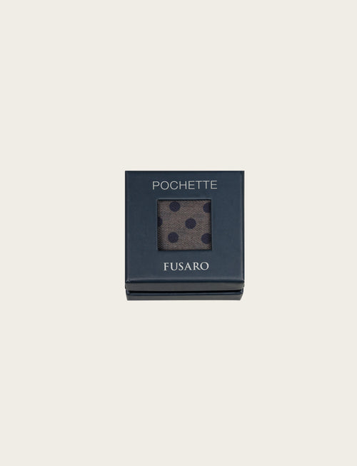 Pochette fantasia pois grandi luigi fusaro