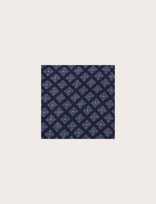 Pochette con pattern geometrico luigi fusaro