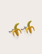 Gemelli da camicia a forma di banana luigi fusaro