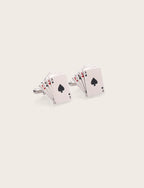 Gemelli da camicia carte da poker luigi fusaro