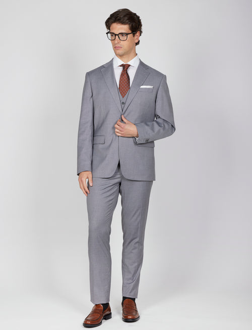Abito classico tinta unita |Colore:Grigio