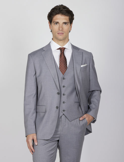 Abito classico tinta unita |Colore:Grigio