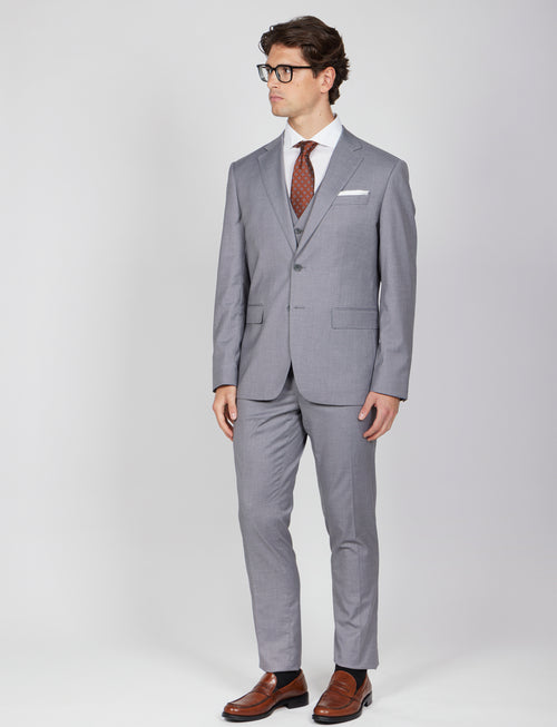 Abito classico tinta unita |Colore:Grigio