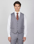 Gilet classico tinta unita luigi fusaro