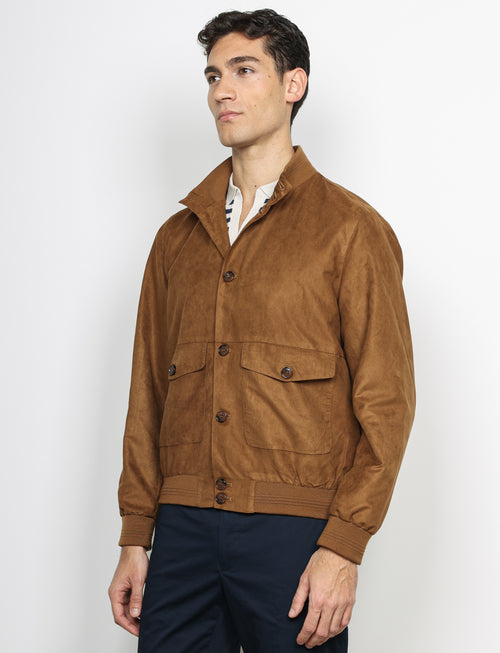 Bomber in alcantara luigi fusaro