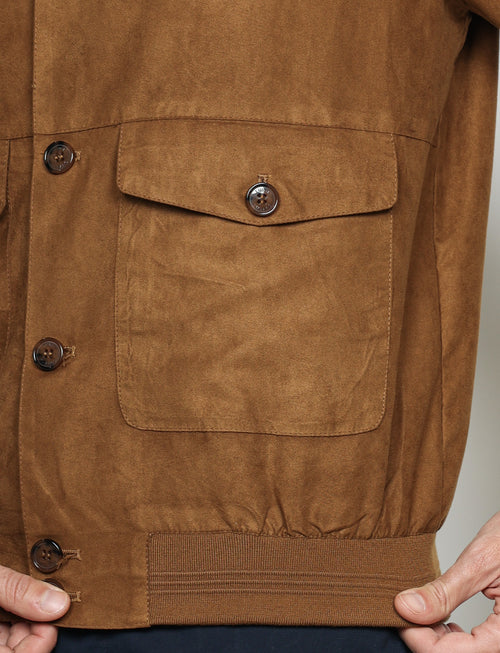 Bomber in alcantara luigi fusaro