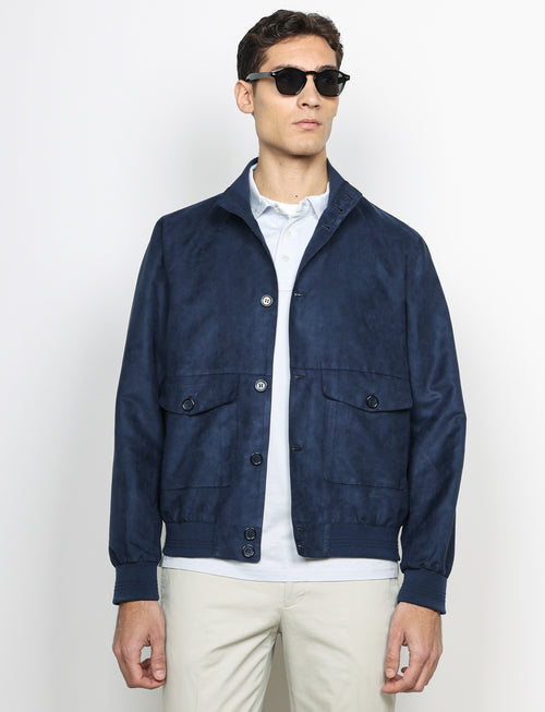 Bomber in alcantara luigi fusaro